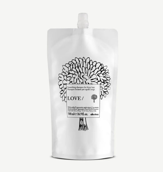 Éco-recharge LOVE Smoothing shampoo - Shampoing pour cheveux indisciplinés