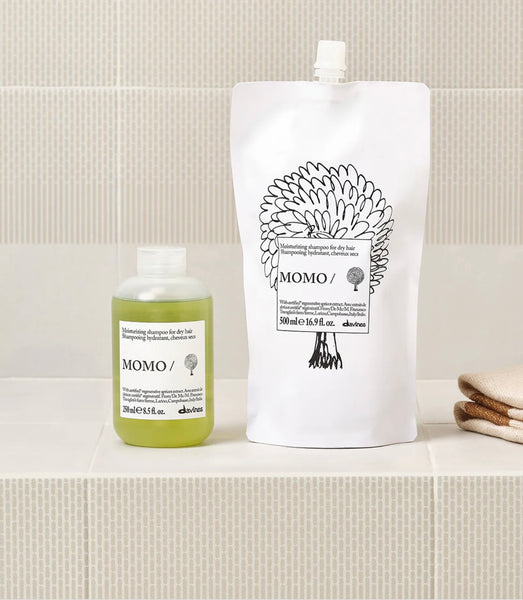 Éco-recharge MOMO Shampoo
Shampoing hydratant pour cheveux secs