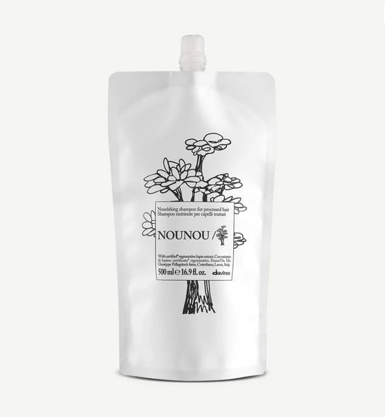 Éco-recharge NOUNOU Shampoo
Shampoing nourrissant pour cheveux abîmés