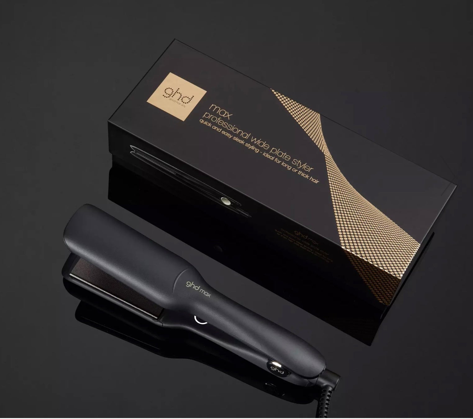 Nouveau lisseur Ghd Chronos max noir a plaque larges (43mm)