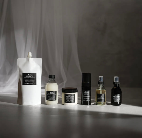 Éco-recharge OI Shampoo
Shampoing doux pour cheveux brillants et souples
