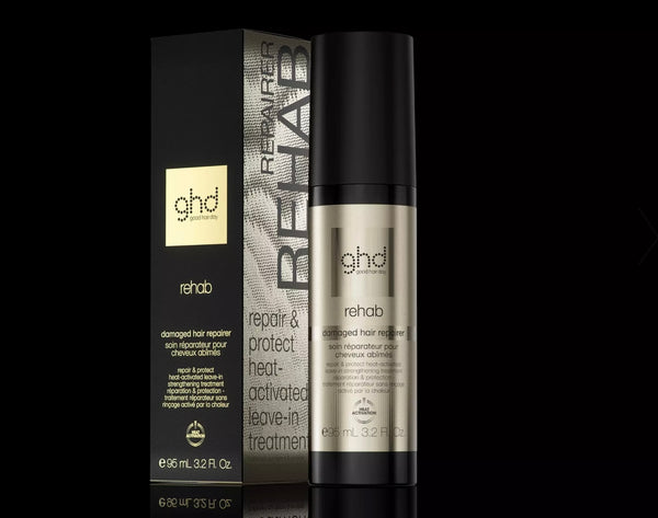 NOUVEAU SOIN RÉPARATEUR SANS RINÇAGE GHD REHAB - POUR CHEVEUX ABIMÉS