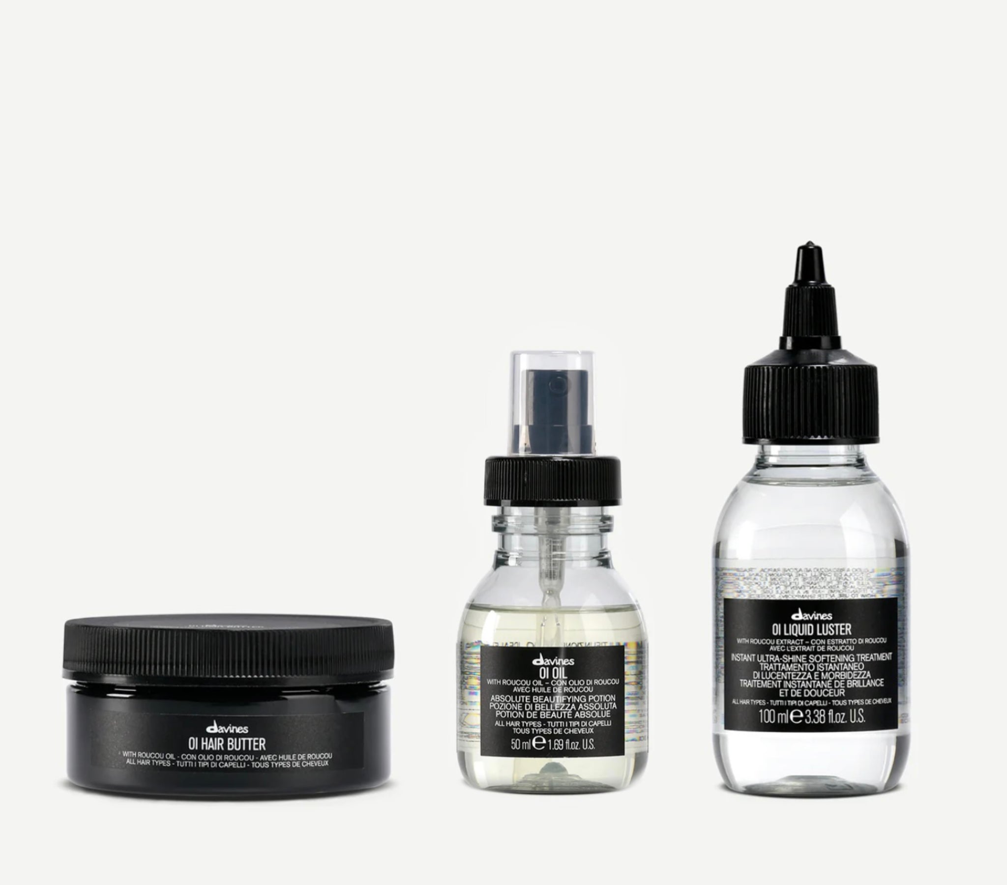 Oi to go kit - Butter, Oil, Liquid luster