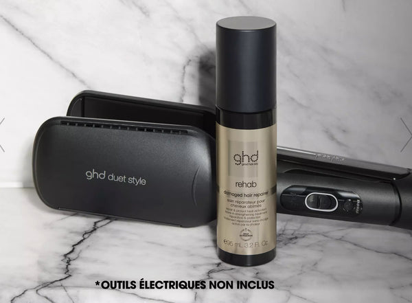 NOUVEAU SOIN RÉPARATEUR SANS RINÇAGE GHD REHAB - POUR CHEVEUX ABIMÉS