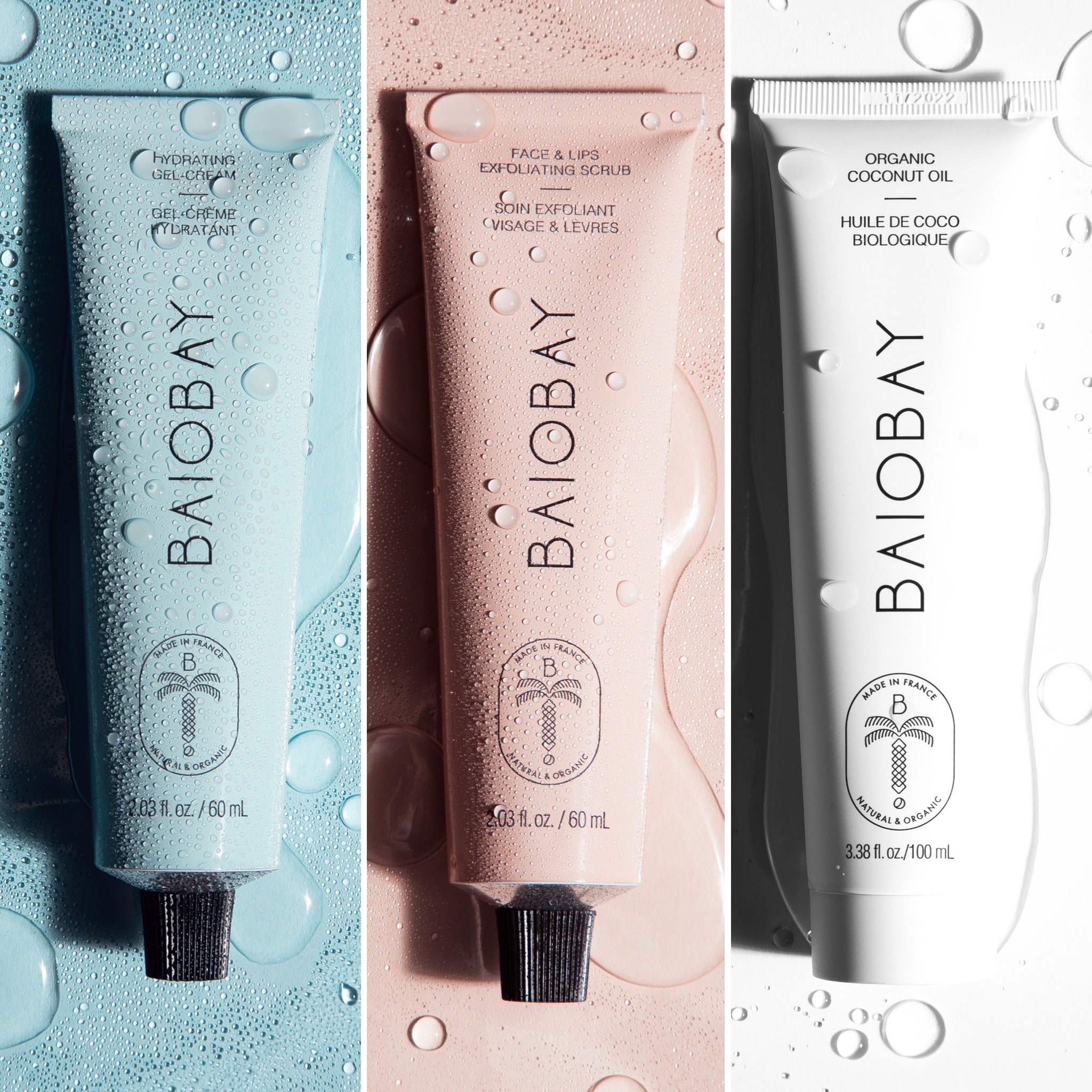 BAIOBAY - Trio I want it all (Gel crème + gommage + huile)